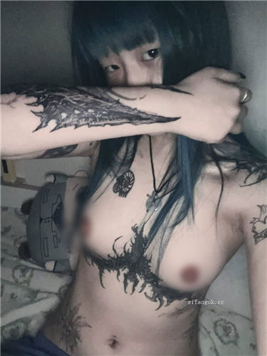 推特反差萌妹 布丁狗 椿山民子 我讨厌你 符文战士纹身裸秀